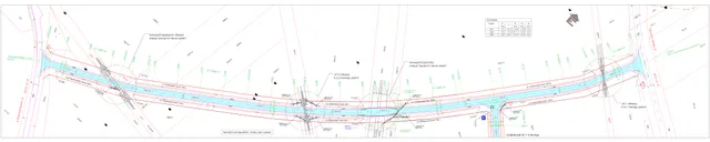 Tervrészletek – út-, forgalomtechnikai és közműtervezési munkáinkból